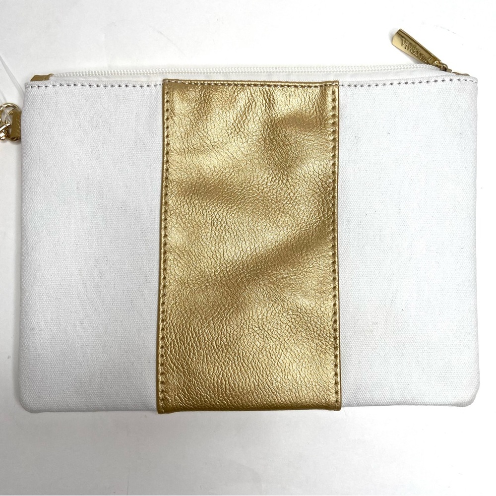 VIV & LOU Zip Top Cabana Wristlet